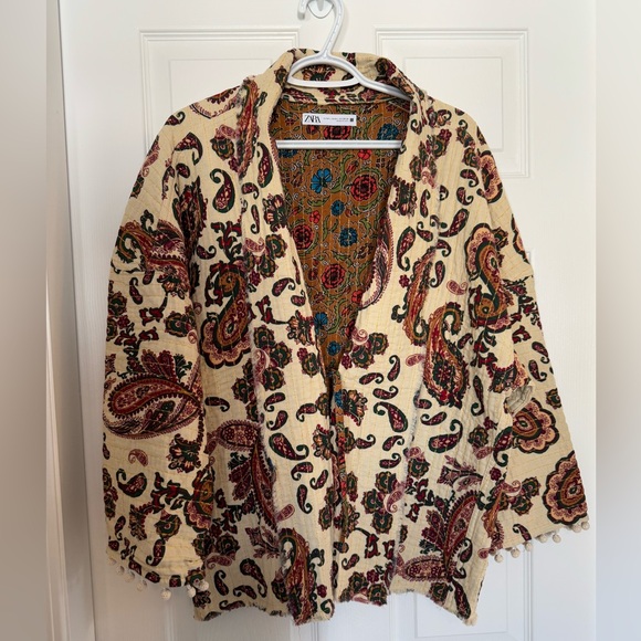 Zara Paisley Kimono - Picture 1 of 11